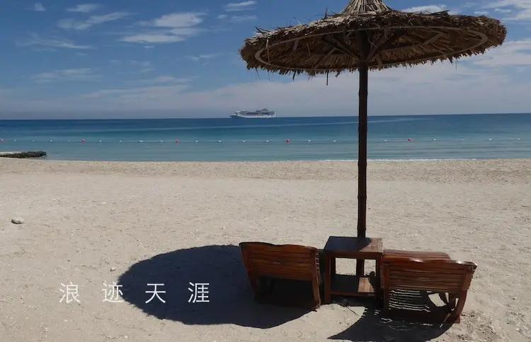 去迪拜坐游轮 发现一处阿拉伯的隐秘小岛!