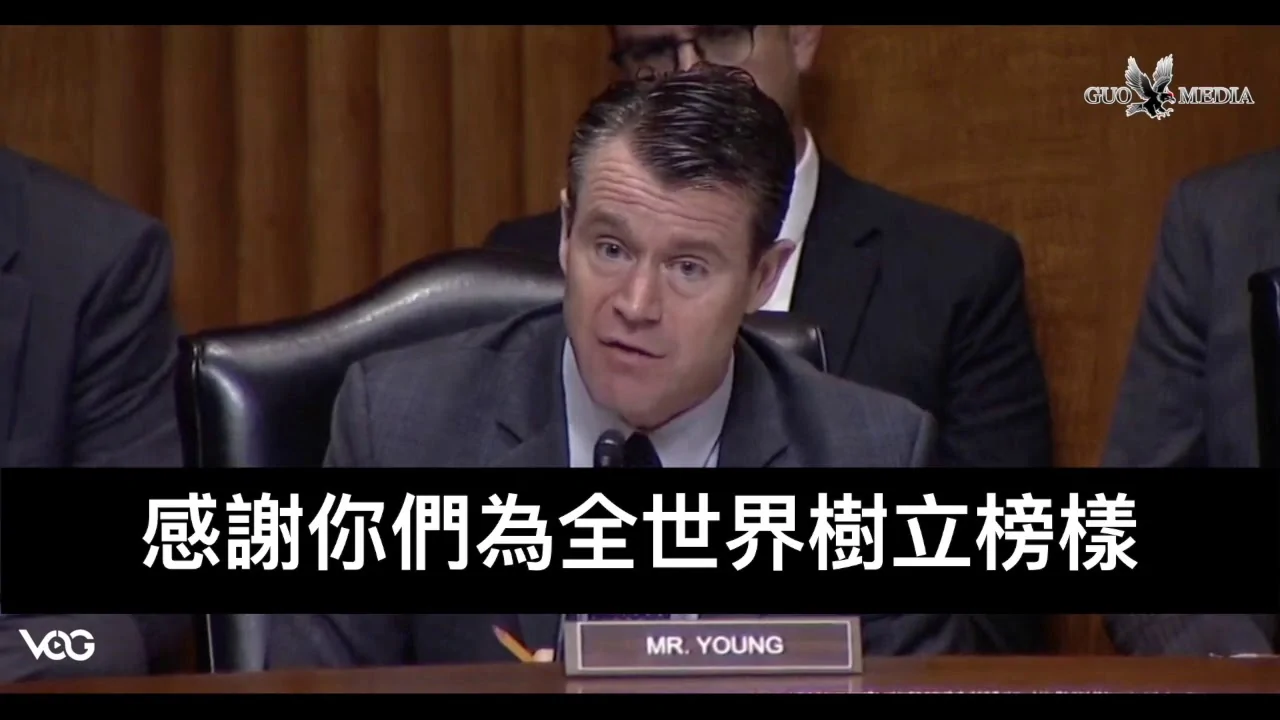 Image result for 托德‧揚（Todd Young）