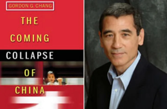 「《中国即将崩溃》一书的作者章家敦(Gordon G. Chang)」的圖片搜尋結果