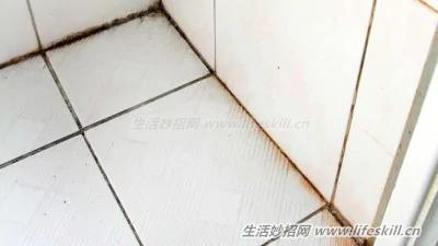 简单一招 让家里磁砖接缝处再也不脏!