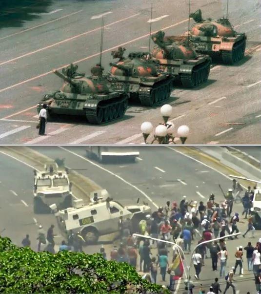 【老照片对比】历史老师说历史的车轮不会倒转 是吗?