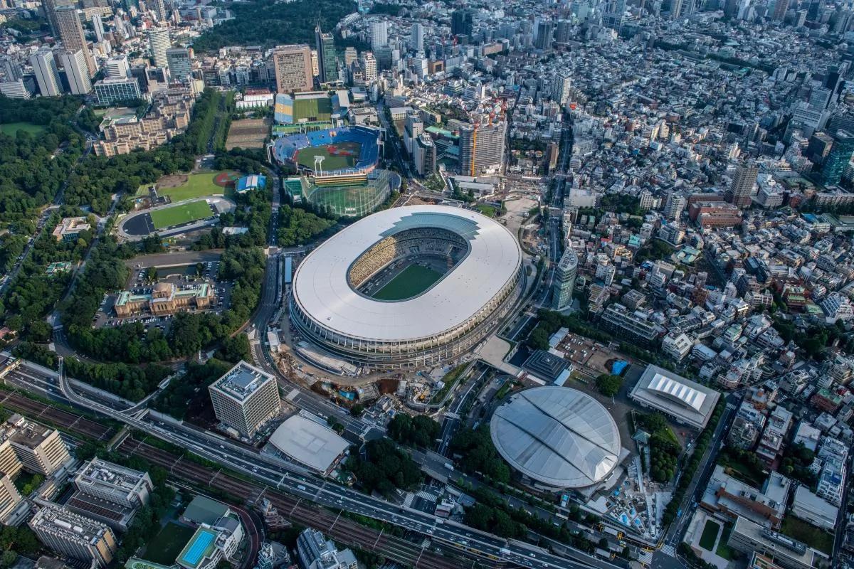 著名建築師設計 東京奧運主會場竣工 ＊ 阿波羅新聞網
