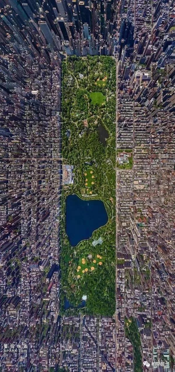 从高空看纽约才知道美国城建规划 真有远见!