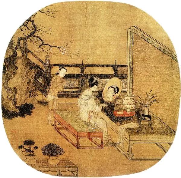 当古典家具 被画进古画里…