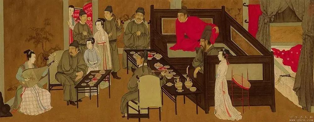 当古典家具 被画进古画里…