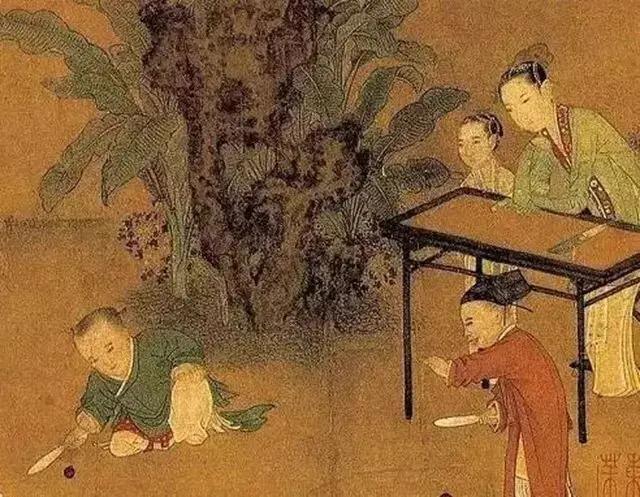 当古典家具 被画进古画里…