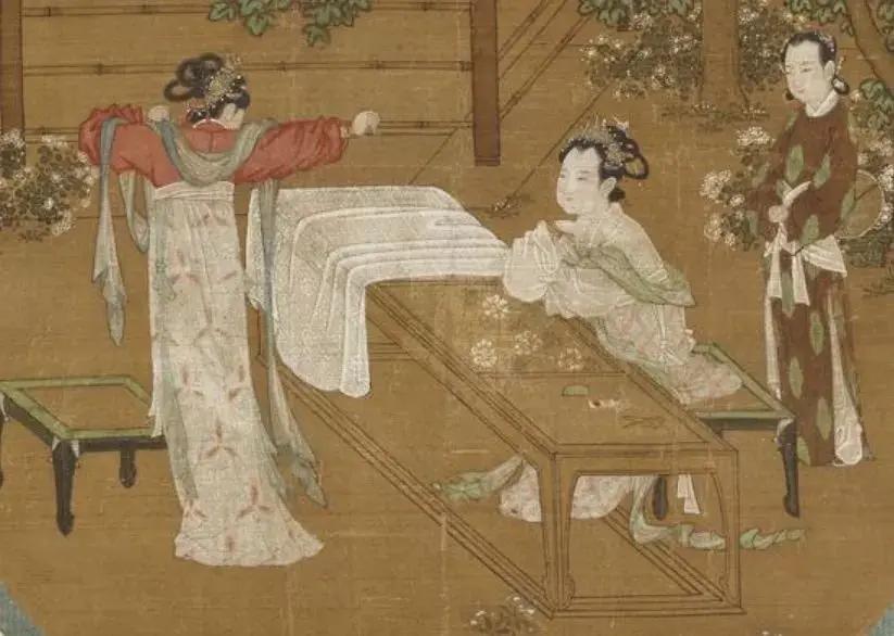 当古典家具 被画进古画里…