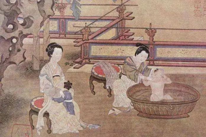 当古典家具 被画进古画里…