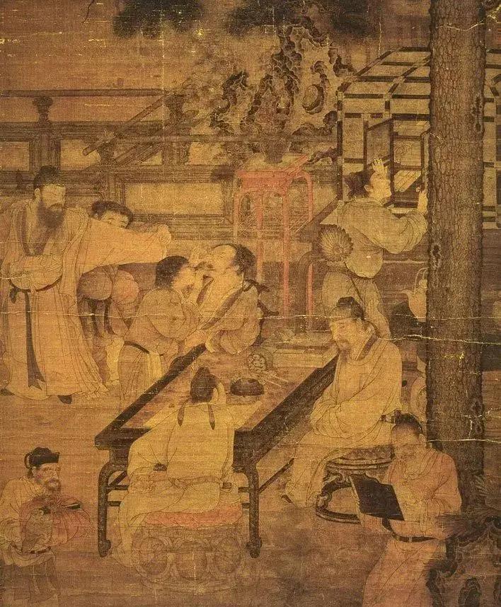 当古典家具 被画进古画里…