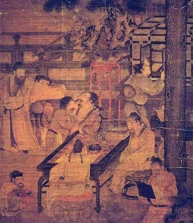 当古典家具 被画进古画里…