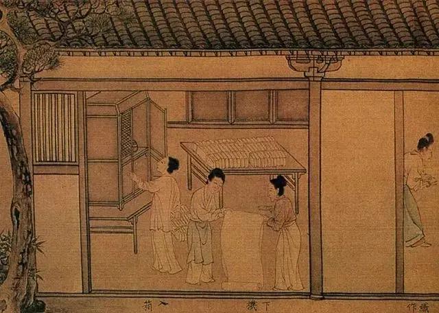 当古典家具 被画进古画里…