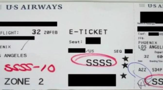 登机证上「出现一串SSSS」代表麻烦大了！「你被盯上了」：现金买机票的人要小心