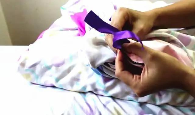 只要1分鐘 史上最強換被套方法 不看太虧了! 8 20200604090447558