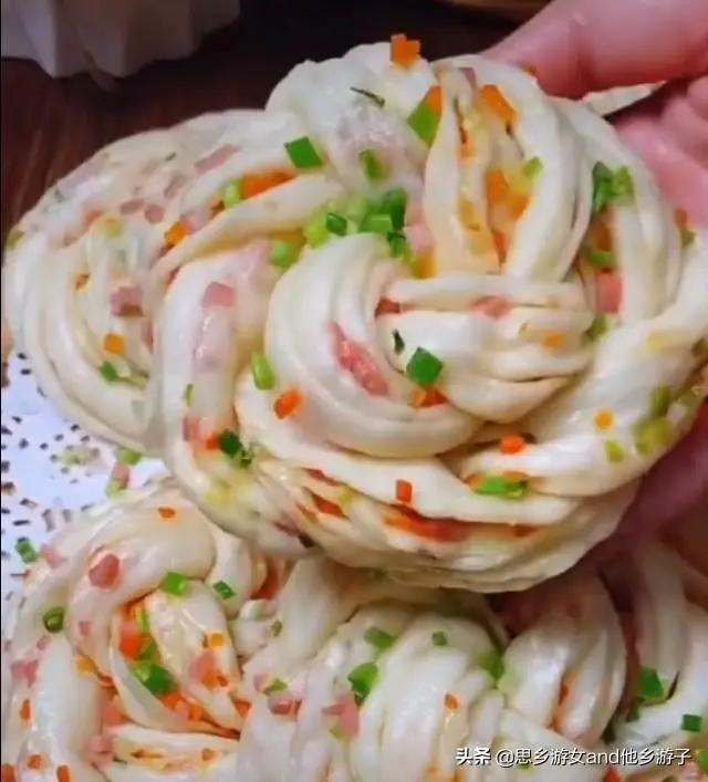 創意花式花捲 面、肉、菜三合一 搭配一碗粥菜都免了 13 20200609101959107