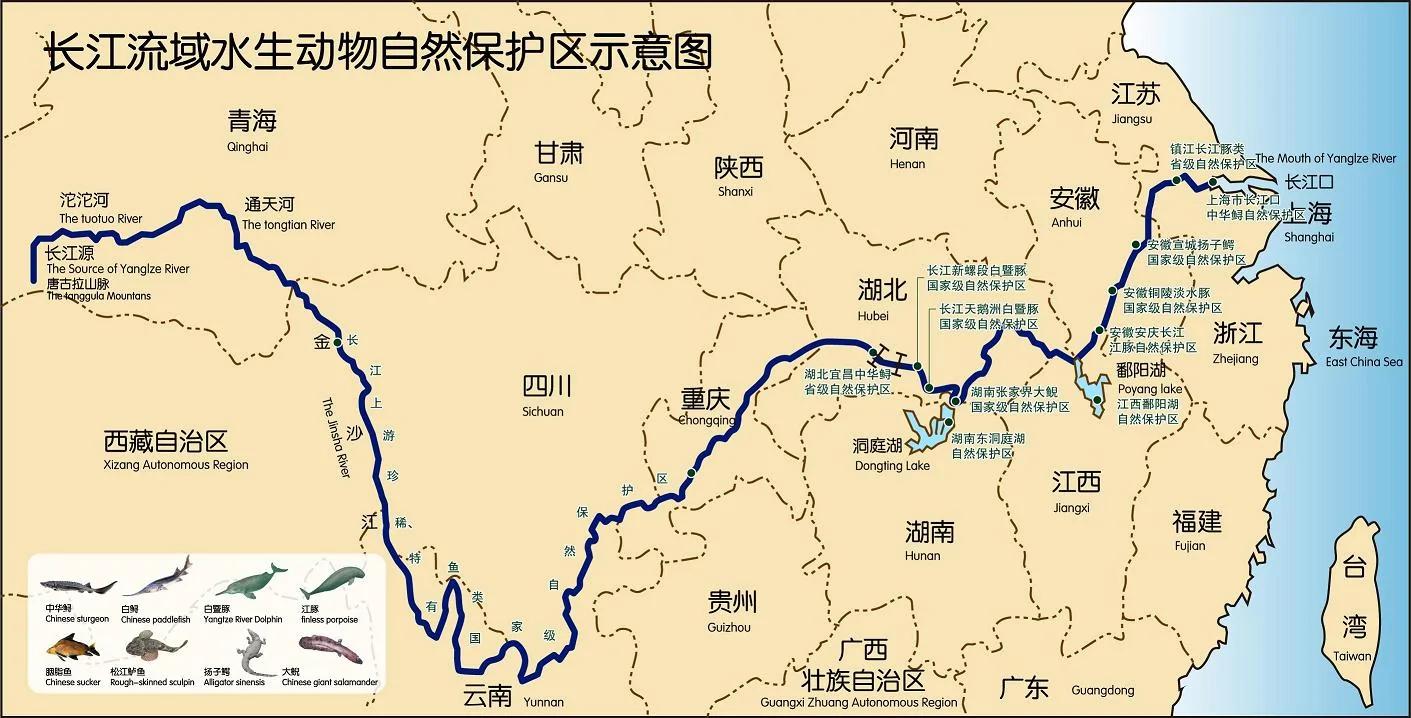 长江地图全图大图