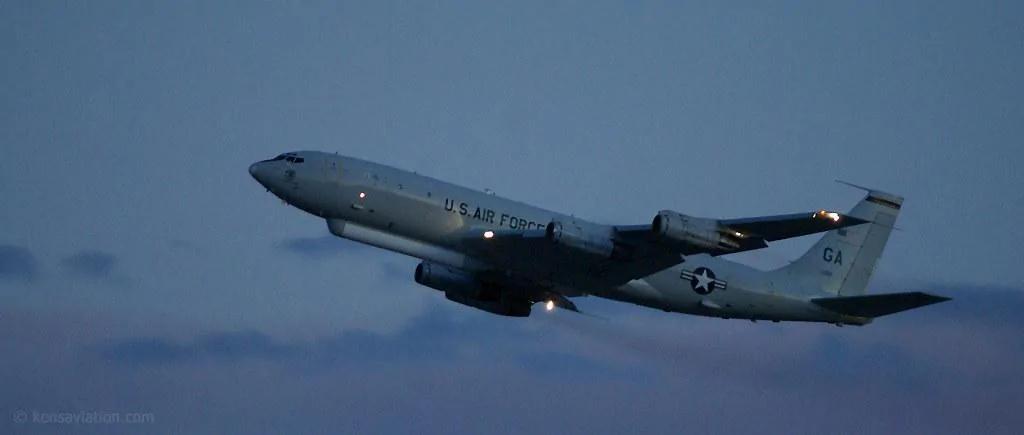 中共情報機構：美軍E-8C飛機首次夜間現身南海 距廣東海岸最近約109.77公里