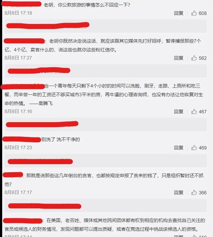 駱惠寧回應制裁 中國網友看熱鬧 胡錫進幫腔又成「豬隊友」