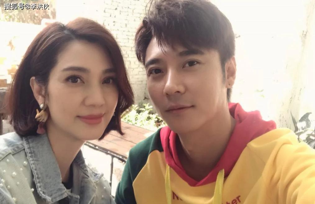 洪欣晒儿女合影满脸幸福 继父张丹峰力证父子情深
