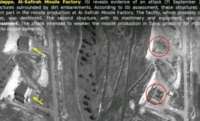 以色列空襲敘利亞境內伊朗飛彈工廠 一棟建築因儲存炸藥夷為平地