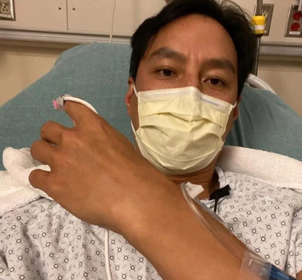 吴彦祖阑尾炎复发 近照显憔悴 皮肤黝黑眉头紧皱