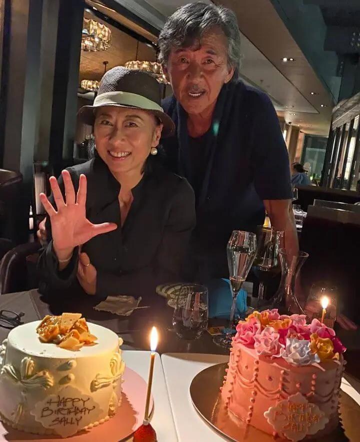 林子祥73岁生日与老婆儿子在家庆生 寿星公想吃汉堡包的愿望达成