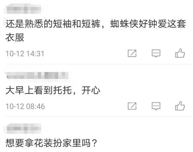蜘蛛侠托比和女友逛街 手里捧满鲜花 网友:这波狗粮给满分