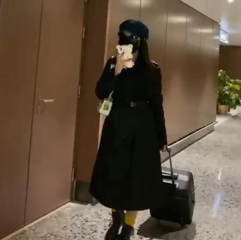 范冰冰赶行程独自推行李 俩助理不帮忙?事业低谷仍有男友人相助
