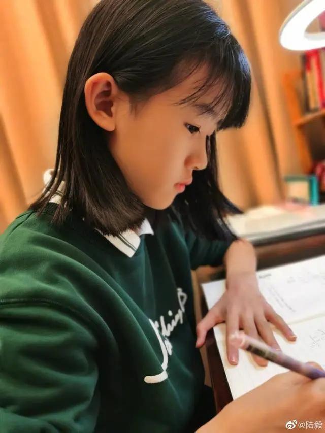 陆家有女初长成!陆毅晒照为贝儿庆生 姐妹俩搞怪出镜乖巧可爱