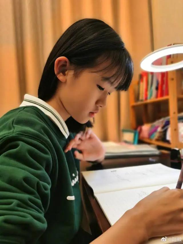 陆家有女初长成!陆毅晒照为贝儿庆生 姐妹俩搞怪出镜乖巧可爱
