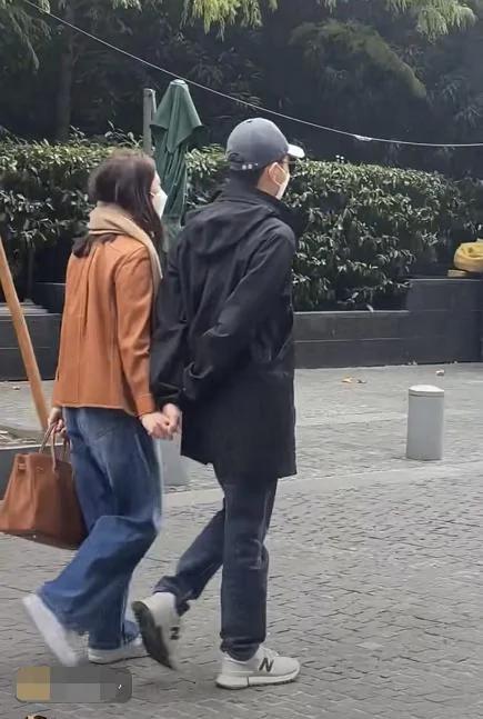 网友外滩偶遇袁咏仪夫妇,张智霖双手背后偷牵靓靓 甜蜜惹人羡