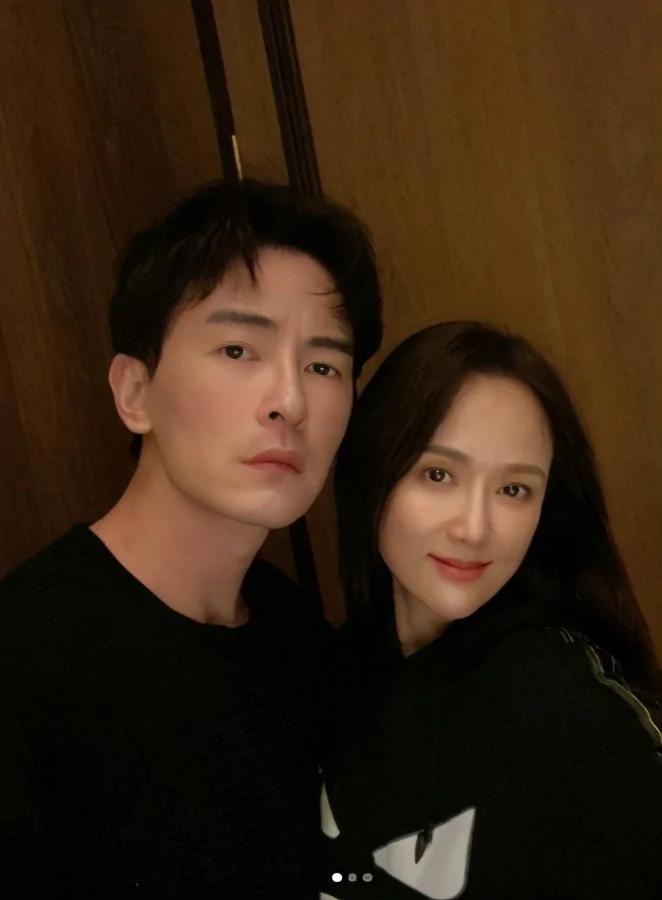 陈乔恩携富二代男友返台 晒亲友逗趣照