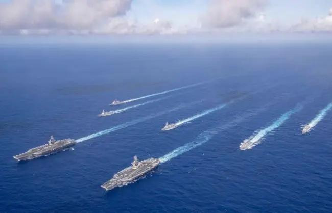 衝著中共來 美海軍正式宣布成立第1艦隊