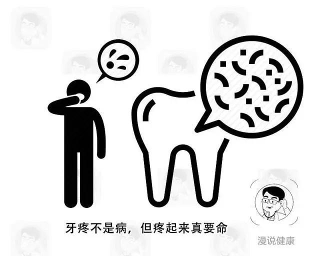 牙痛不是病 可能是猝死的信号!出现“2紫2痛” 劝你及时就医
