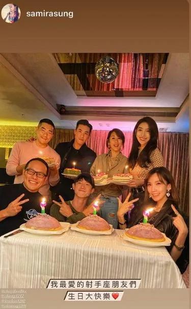 陈若仪晒全家福庆36岁生日 被老公儿子围绕幸福得像小女生