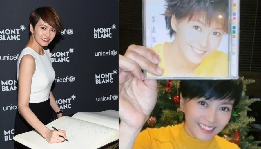 梁咏琪晒20年“对比照”网惊:岁月去哪了?
