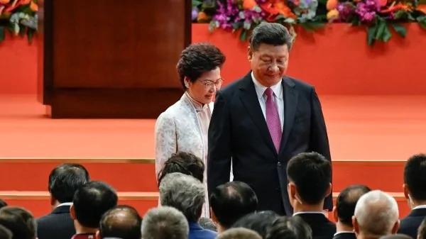 習近平聽取林鄭述職 參會人員有玄機 1 習近平聽取林鄭述職 參會人員有玄機