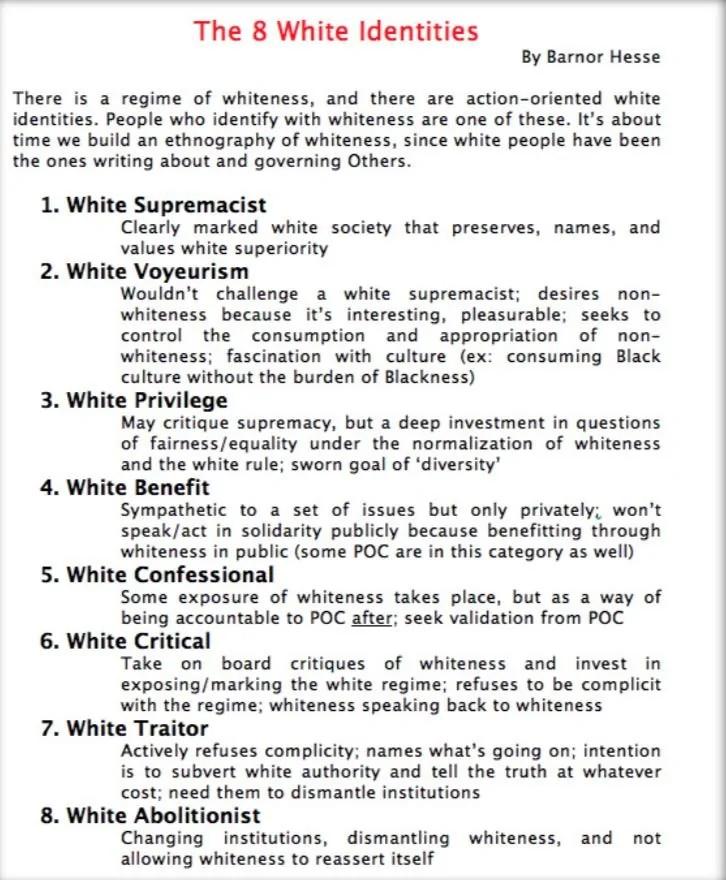 純屬種族主義：紐約某校長向白人家長發送"白人"身份轉換表【編譯】
