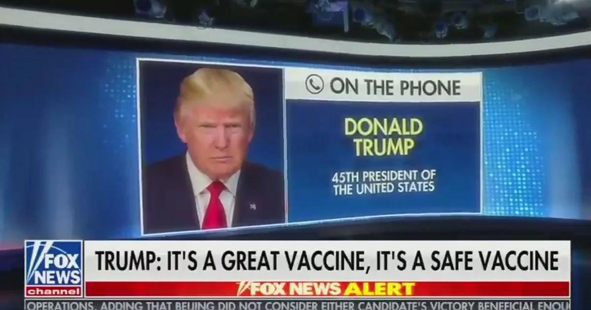 川普會向大眾推薦疫苗嗎？他的最新表態來了【編譯】