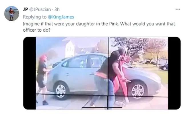 球星詹姆斯喊話擊斃15歲黑人女孩的警察：你是下一個！被罵慘了