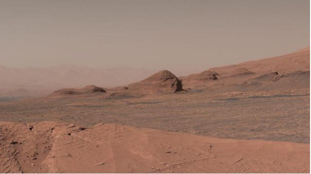 震撼！「好奇號」傳回火星全景照