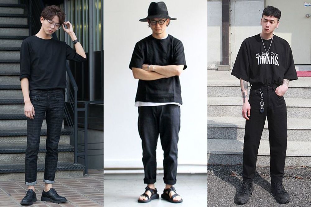 有一种懒人风格叫“黑色调”，夏日这样穿，变身潮男毫不费力(组图)