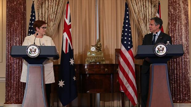 美澳外長華府會晤　布林肯：不會讓澳大利亞獨自面對中國經濟脅迫
