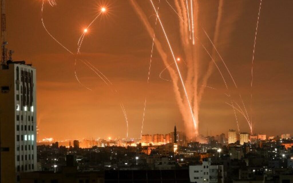 白熱化！哈馬斯向以色列發射1750枚射彈 以軍轟炸加沙600多目標