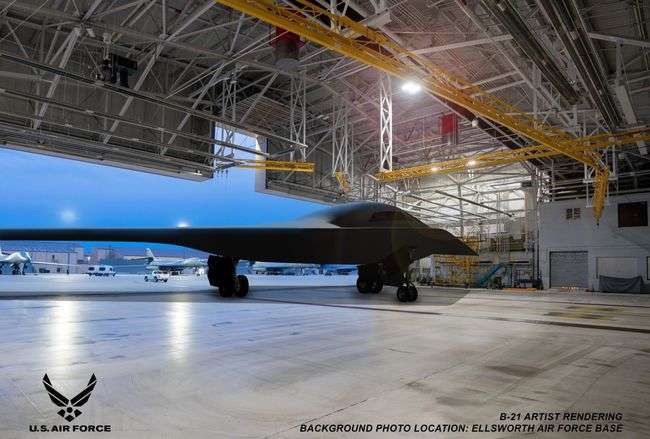 美軍大殺器：B-21隱身轟炸機