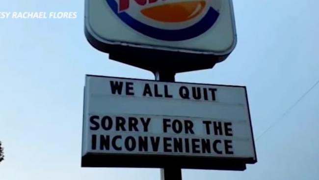 我們不幹了！漢堡王分店員工集體辭職 掛牌致歉