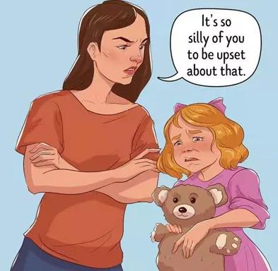 一组爆火的漫画：父母伤害孩子的4种行为，你中了几条？(图集)