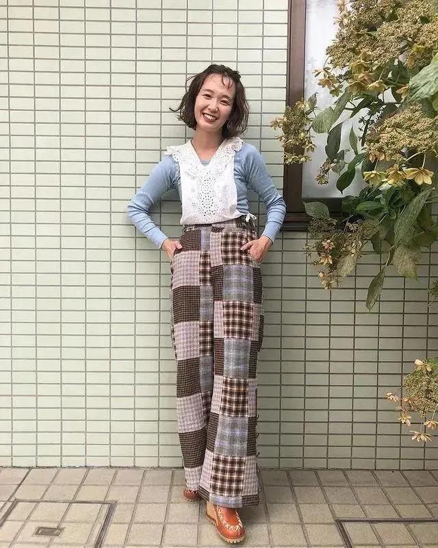 身高154日本小妹从不撞衫 原宿系穿搭自信时髦(组图)