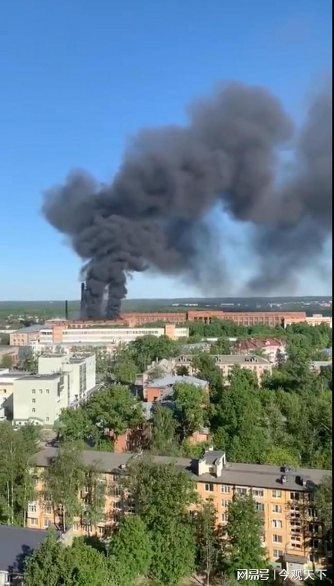 快讯！俄国一家生产军用光学设备的工厂突发大火
