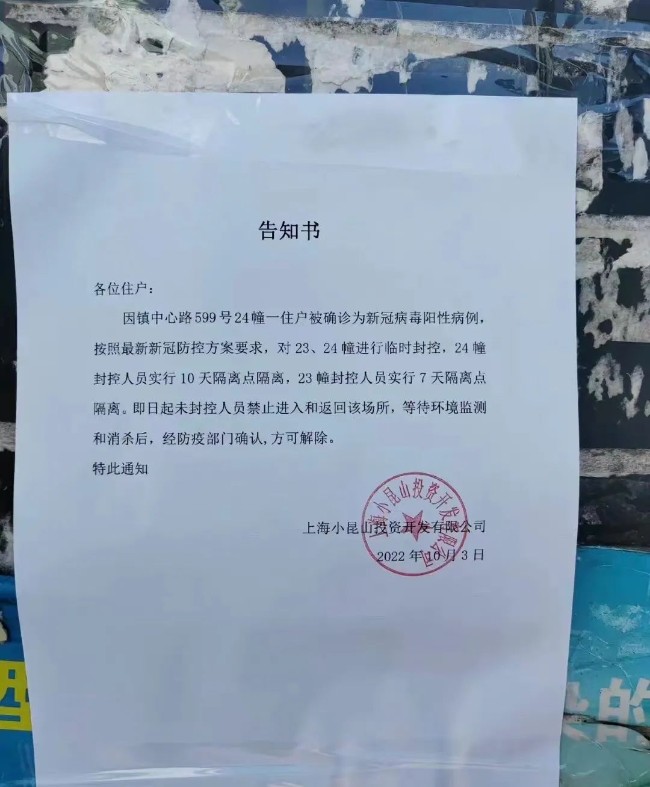 據說嘉定某近3000人小區被封控，上海人累了……