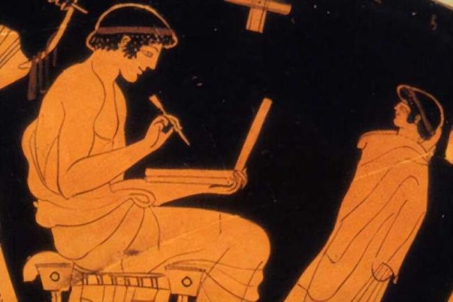 穿越？2500年前古希腊陶器惊现“笔记本电脑”